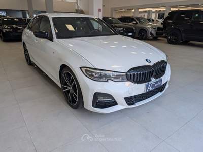 BMW Serie 3 320d d 48V Msport Bianco usata Savona