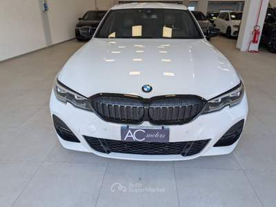 BMW Serie 3 320d d 48V Msport Bianco usata Savona