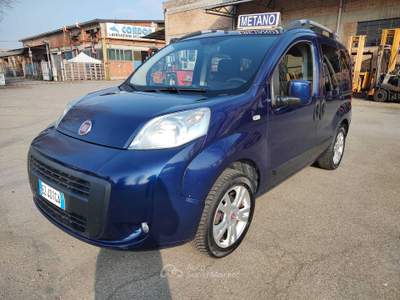 Fiat QUBO BENZINA\METANO, OK NEOPATENTATI. Blu/Azzurro usata Reggio nell'Emilia