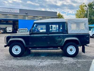 Land Rover Defender 110 2.5 Td5 cat CrewCab Pick-up+CONTO VENDITA Verde usata Borgo San Giacomo