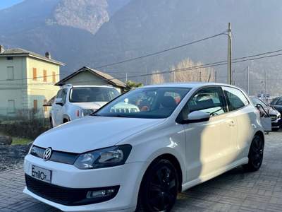 Volkswagen Polo BLUEMOTION Highline anche neopatentati - retrocamera, navi, ecc Bianco usata Ardenno