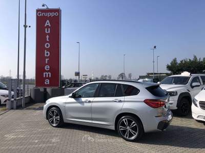 BMW X1 X1 X1 F48 sdrive18d Msport auto Argento usata Rezzato