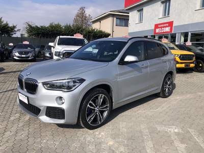 BMW X1 X1 X1 F48 sdrive18d Msport auto Argento usata Rezzato