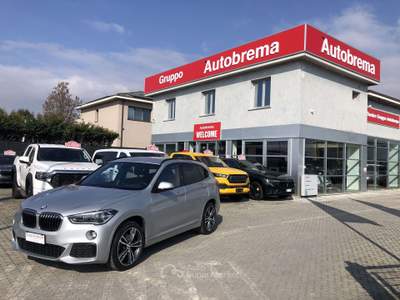 BMW X1 X1 X1 F48 sdrive18d Msport auto Argento usata Rezzato