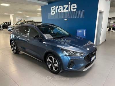 Ford Focus 1.0 EcoBoost Hybrid 125 CV 5p. Active Blu/Azzurro usata Alba