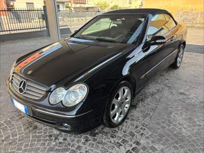 Mercedes-Benz CLK CLK Cabrio 320 Benzina 218cv Automatica CABRIOLET Nero usata MILANO