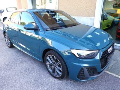 Audi A1 SPB 35 TFSI S tronic S-line edition UNIPRO Verde usata Savona