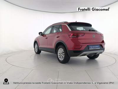 Volkswagen T-Roc 1.0 tsi life 110cv Rosso usata Assago