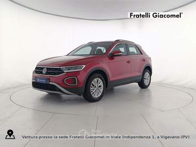 Volkswagen T-Roc 1.0 tsi life 110cv Rosso usata Assago
