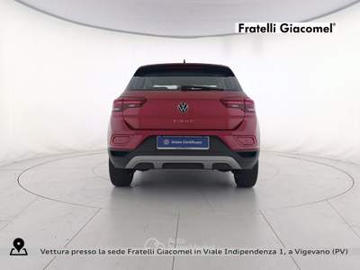 Volkswagen T-Roc 1.0 tsi life 110cv Rosso usata Assago