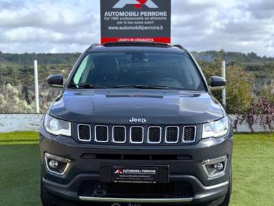 Jeep Compass 1.6 M-Jet Limited (Tetto/Pelle/CarPlay/Beats/Xeno) Grigio usata Castellaneta