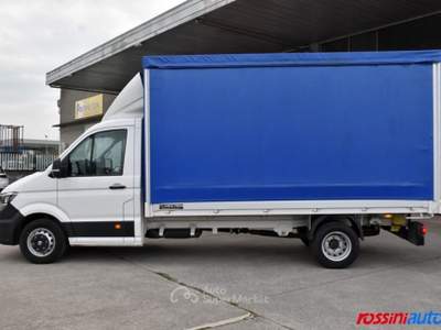 Volkswagen Crafter 50/35 2.0 TDI 122 CV L4 RWD CENTINA E TELO Bianco usata Quinzano D'oglio