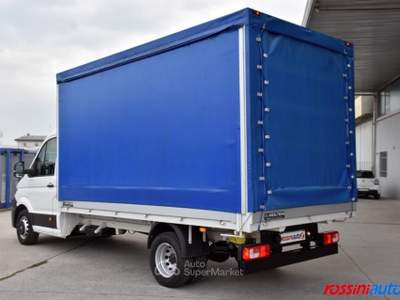 Volkswagen Crafter 50/35 2.0 TDI 122 CV L4 RWD CENTINA E TELO Bianco usata Quinzano D'oglio