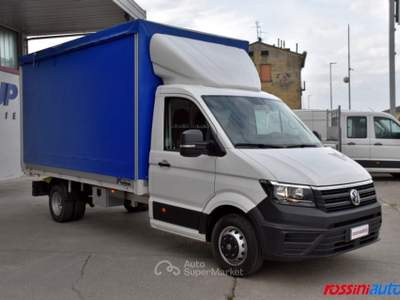 Volkswagen Crafter 50/35 2.0 TDI 122 CV L4 RWD CENTINA E TELO Bianco usata Quinzano D'oglio