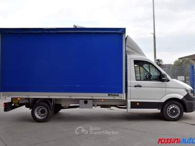 Volkswagen Crafter 50/35 2.0 TDI 122 CV L4 RWD CENTINA E TELO Bianco usata Quinzano D'oglio