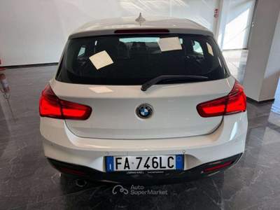 BMW Serie 1 116d 116 d 5p. Msport / NEOPATENTATI Bianco usata Villa Carcina