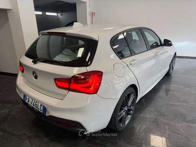 BMW Serie 1 116d 116 d 5p. Msport / NEOPATENTATI Bianco usata Villa Carcina