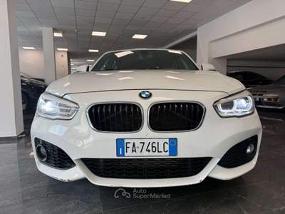 BMW Serie 1 116d 116 d 5p. Msport / NEOPATENTATI Bianco usata Villa Carcina