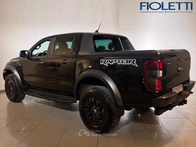 Ford Ranger 3ª SERIE RAPTOR 2.0 ECOBLUE AUT. 213 CV DC 5 PT. Nero usata Manerbio