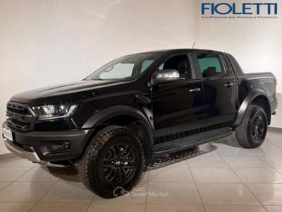 Ford Ranger 3ª SERIE RAPTOR 2.0 ECOBLUE AUT. 213 CV DC 5 PT. Nero usata Manerbio