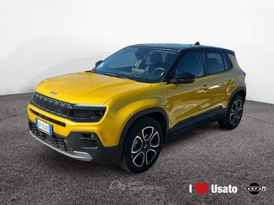 Jeep Avenger Bev My23 Summit 100% Elettrica Giallo usata Roma Jeep Avenger Bev My23 Summit 100% Elettrica Giallo usata Roma