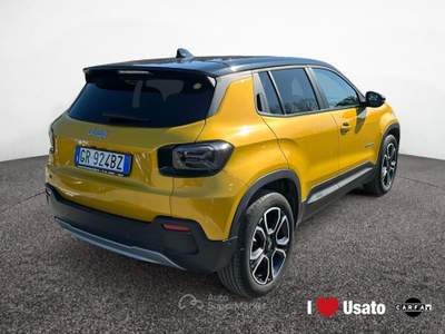 Jeep Avenger Bev My23 Summit 100% Elettrica Giallo usata Roma