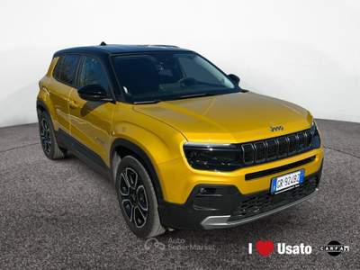 Jeep Avenger Bev My23 Summit 100% Elettrica Giallo usata Roma