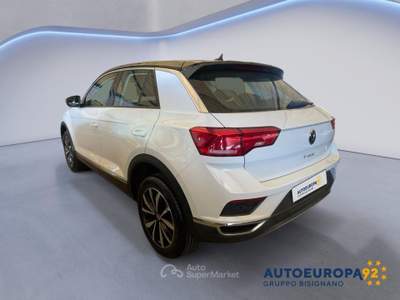 Volkswagen T-Roc 1.6 TDI SCR Style BMT Bianco usata MONOPOLI