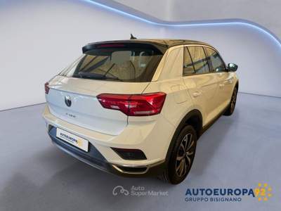 Volkswagen T-Roc 1.6 TDI SCR Style BMT Bianco usata MONOPOLI