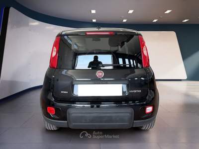 Fiat Panda III 2021 1.0 firefly hybrid s&s 70cv 5p.ti Nero usata Torino