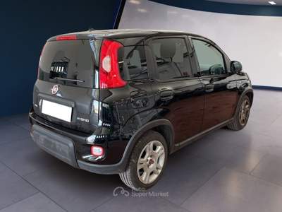 Fiat Panda III 2021 1.0 firefly hybrid s&s 70cv 5p.ti Nero usata Torino