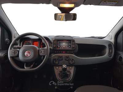 Fiat Panda Panda III 2021 Cross Panda 1.0 firefly hybrid Garmin s&s 70cv 5p.ti Nero usata Torino