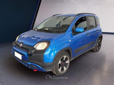 Fiat Panda Panda III 2021 Cross Panda 1.0 firefly hybrid Garmin s&s 70cv 5p.ti Nero usata Torino