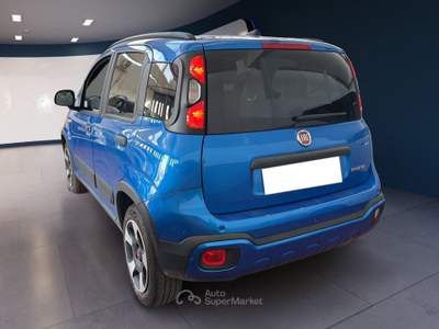 Fiat Panda Panda III 2021 Cross Panda 1.0 firefly hybrid Garmin s&s 70cv 5p.ti Nero usata Torino