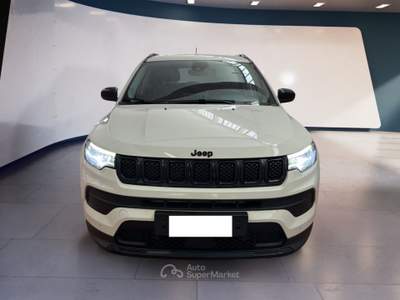 Jeep Compass II 2021 1.5 turbo t4 mhev Night Eagle 2wd 130cv dct Bianco usata Torino