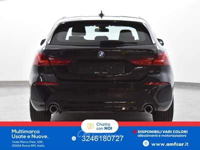 BMW Serie 1 118d 118d 5p. Business Advantage Cambio Automativo navi Nero usata Roma
