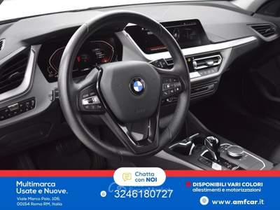 BMW Serie 1 118d 118d 5p. Business Advantage Cambio Automativo navi Nero usata Roma