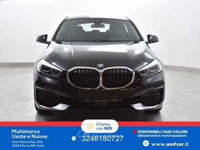 BMW Serie 1 118d 118d 5p. Business Advantage Cambio Automativo navi Nero usata Roma