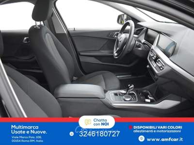 BMW Serie 1 118d 118d 5p. Business Advantage Cambio Automativo navi Nero usata Roma
