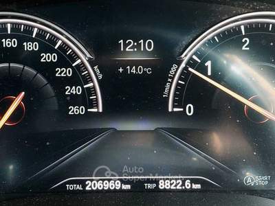 BMW Serie 5 520d BMW 520d Tourig M Sport Nero usata Scandiano