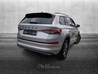 Skoda Kodiaq 2.0 TDI EVO SCR DSG SportLine Argento usata Pieve di Cento