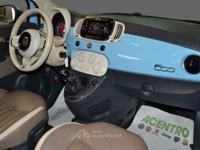 Fiat 500  -  1.2 69 cv lounge Blu/Azzurro usata CAGLIARI