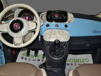 Fiat 500  -  1.2 69 cv lounge Blu/Azzurro usata CAGLIARI