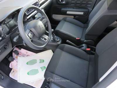 Citroen C3 BlueHDi 100 S&S Van Feel Bianco usata Tolentino