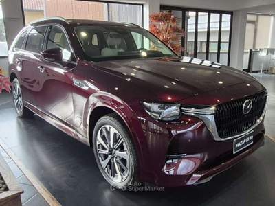 Mazda CX-80 CX-80 3.3 m-hybrid boost Takumi Plus auto Rosso usata Massa
