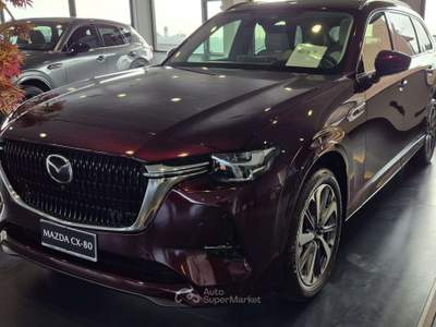 Mazda CX-80 CX-80 3.3 m-hybrid boost Takumi Plus auto Rosso usata Massa