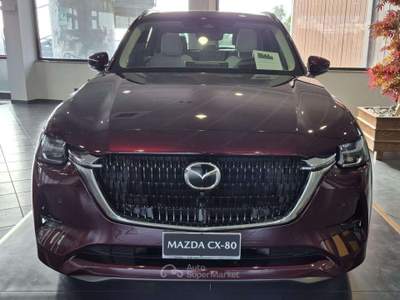 Mazda CX-80 CX-80 3.3 m-hybrid boost Takumi Plus auto Rosso usata Massa