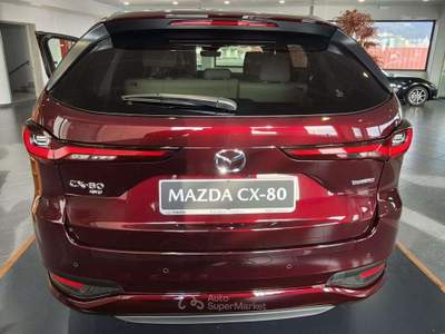 Mazda CX-80 CX-80 3.3 m-hybrid boost Takumi Plus auto Rosso usata Massa
