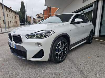 BMW X2 X2 X2 sdrive16d Msport X auto Bianco usata Gubbio