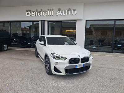 BMW X2 X2 X2 sdrive16d Msport X auto Bianco usata Gubbio